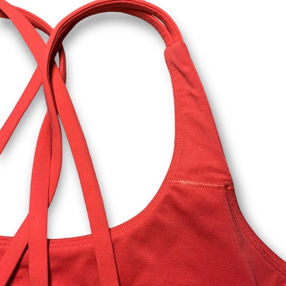 LULULEMON Energy Bra in Poppy Coral (Size 8) - Picture 3 of 11